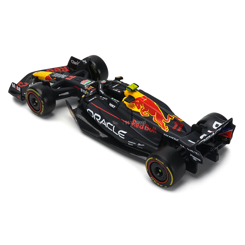 Bburago 1:43 F1 Champion Red Bull Racing TAG Heuer RB19 2023 #1 Verstappen #11 Perez Alloy Car Die Cast Model Toy Collectible