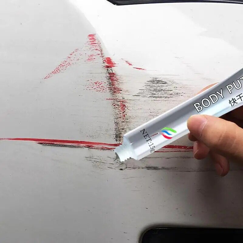 Universal Car Scratch Tou-Chup Paint Filler Remover, Manutenção Automotiva, Massa de moldagem rápida para caminhão Minivan, 15g