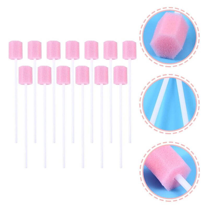 80 Pcs Cleaning Toothpicks Mouth Swabs for People Disposable Oral Care Toothpick Plastic