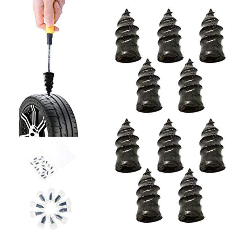 Вакуумные гвозди для ремонта шин, комплект из 20 шт., для грузовиков, скутеров, велосипедов, колес