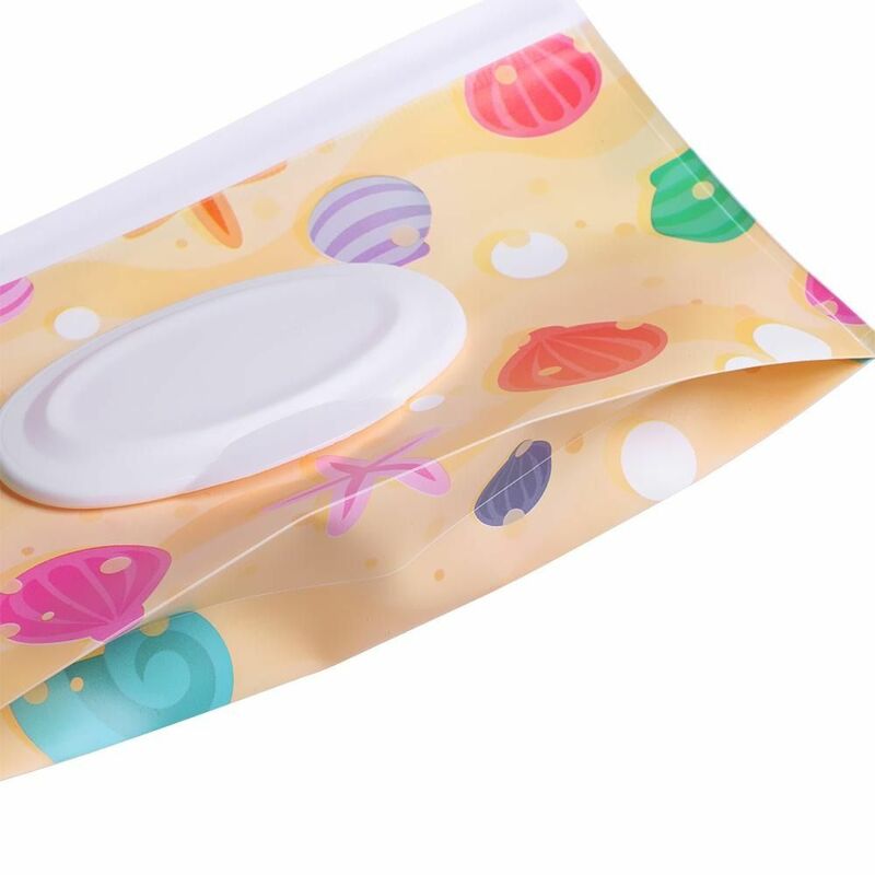 Eva Baby Natte Doekzak Buitenshuis Handige Tissue Box Doekjes Houder Case Flip Cover Snap-Strap Herbruikbare Navulbare Natte Doekzak