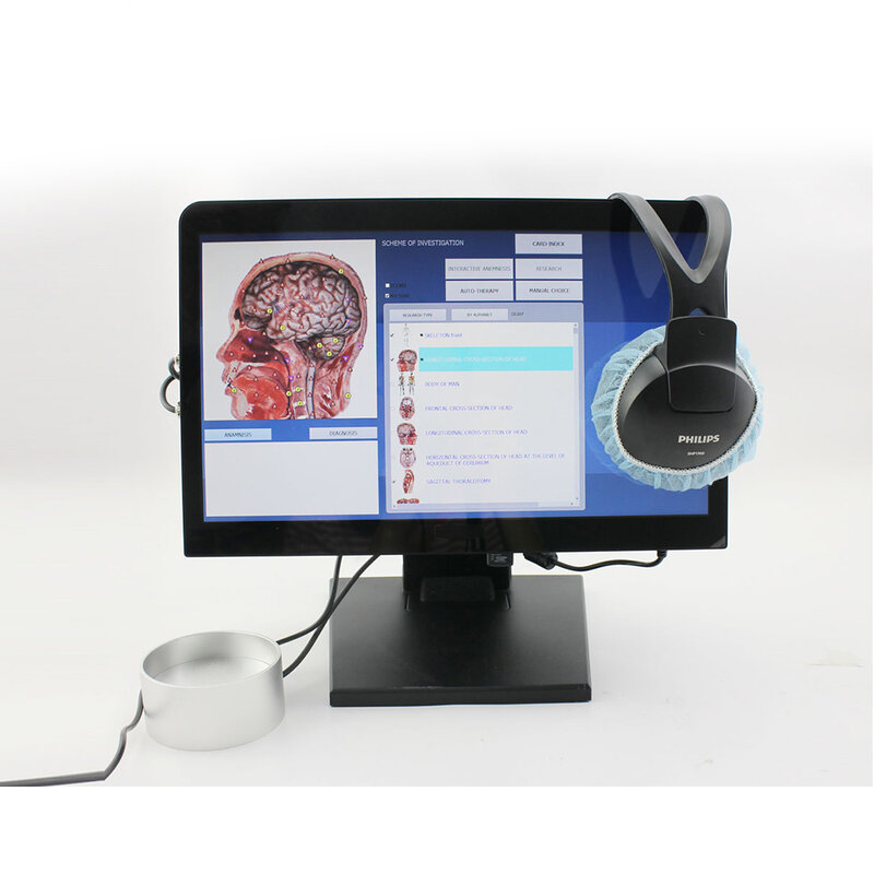 Bioresonance terapia dispositivo 8d nls tela de toque analisador saúde equipamento quântico bio feedback