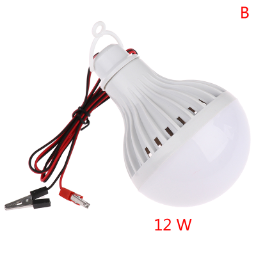 12V LED Lamp Portable Led Bulb 9W 12W Outdoor Camp Tent Night Hanging Light