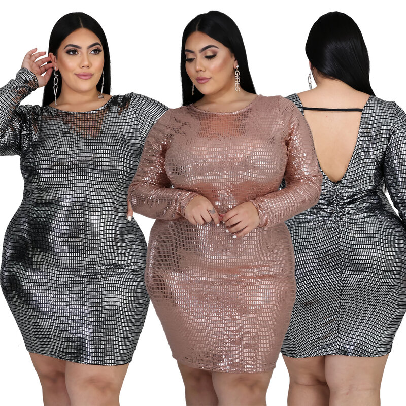 Plus Size Mermaid Short Mini Evening Dress Full length Glitter Sequin Robe De Mariée Sexy Backless Pageant Guest Party Prom Gown