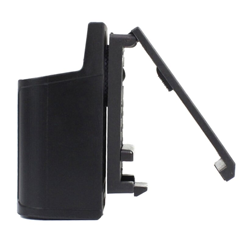 Tactically Black Taschenlampen-Beutel-Abdeckung, Taschenlampenhalter, Schnellverschluss-Gürtelclip