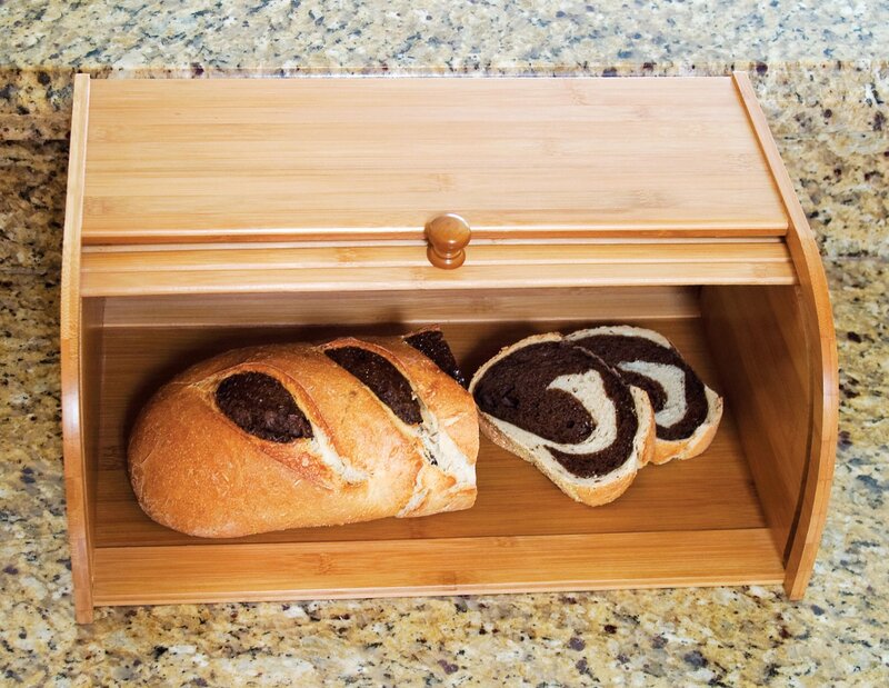 Бамбуковая коробка для хлеба