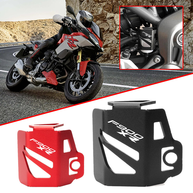 For BMW F900XR F900 F 900 XR Accessories 2022 2023 Rear Brake Fluid Reservoir Cover Oil Cup Protector Guard Motorcycle Parts