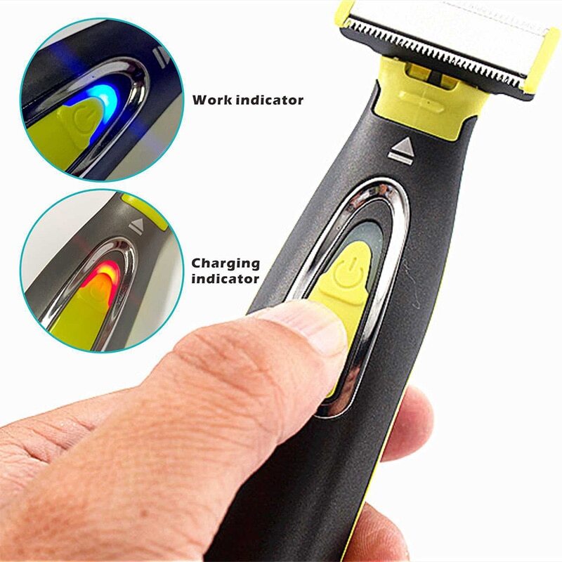 Rasoir électrique MLG pour hommes et femmes, tondeuse portable pour tout le corps, USB, lame en forme de T, rasoir pour barbe, ati elles, lavable