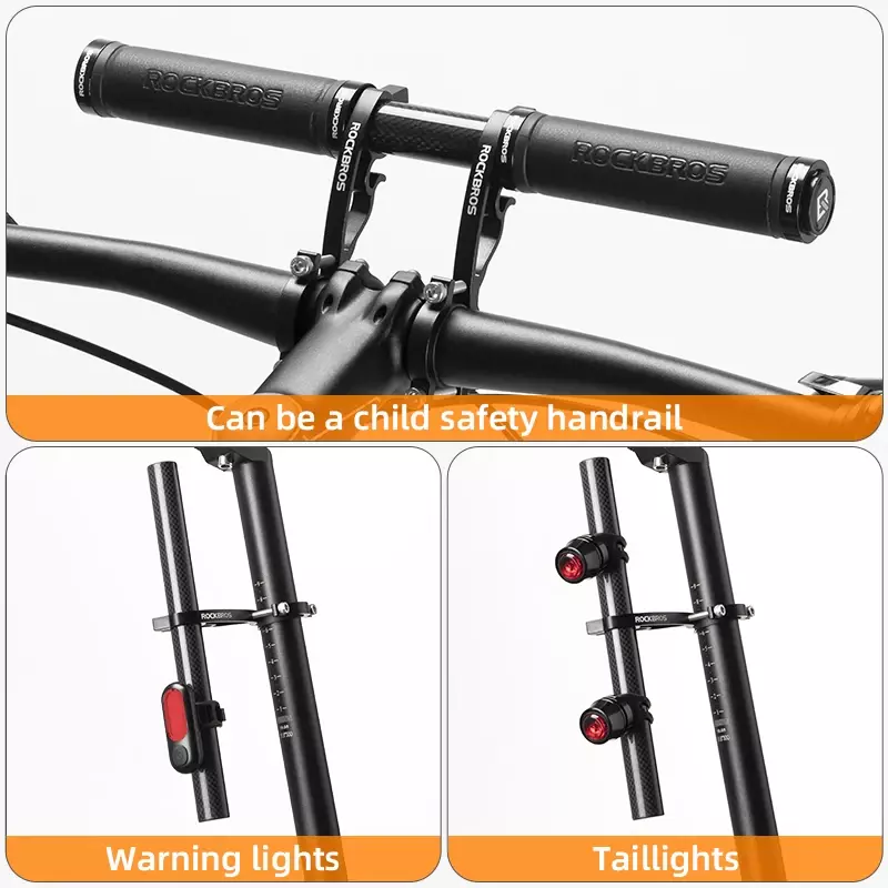 Кронштейн для велосипедной ручки ROCKBROS, многофункциональный карбоновый держатель для телефона и Gps, велосипедные аксессуары для Gopro
