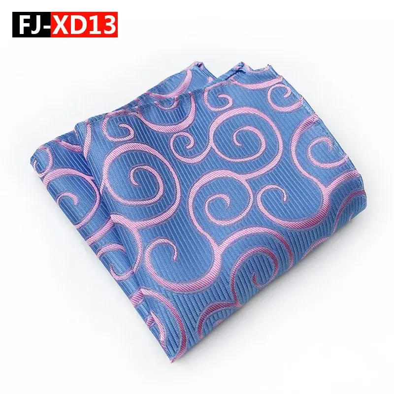 남성용 포켓 스퀘어 정장 Hanky For Men 격자 무늬 남성용 손수건 캐주얼 정장 Square Handkerchief Towels For Party 25 cm x 25 cm