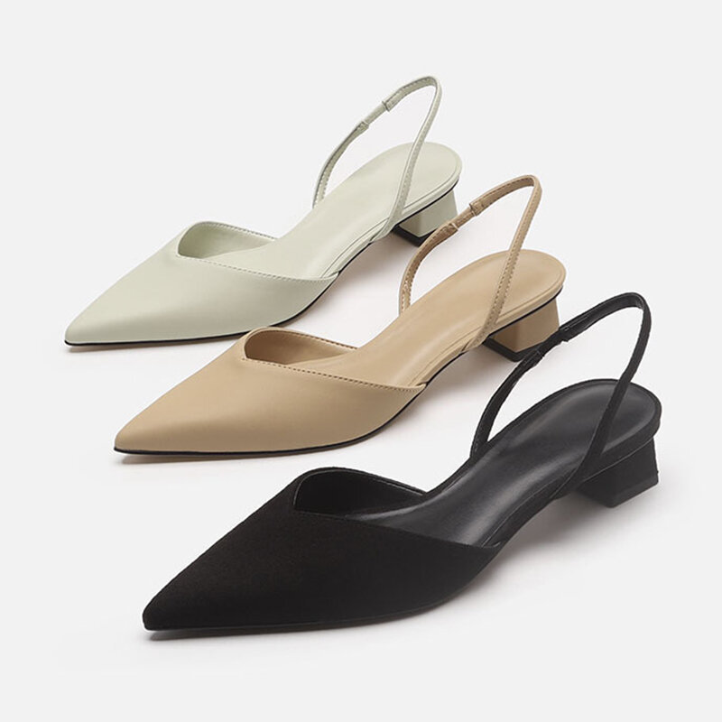 Sandalias de tacón alto con punta puntiaguda para mujer, zapatos de diseñador para fiesta de boda, vestido de banquete, moda de verano, 2022
