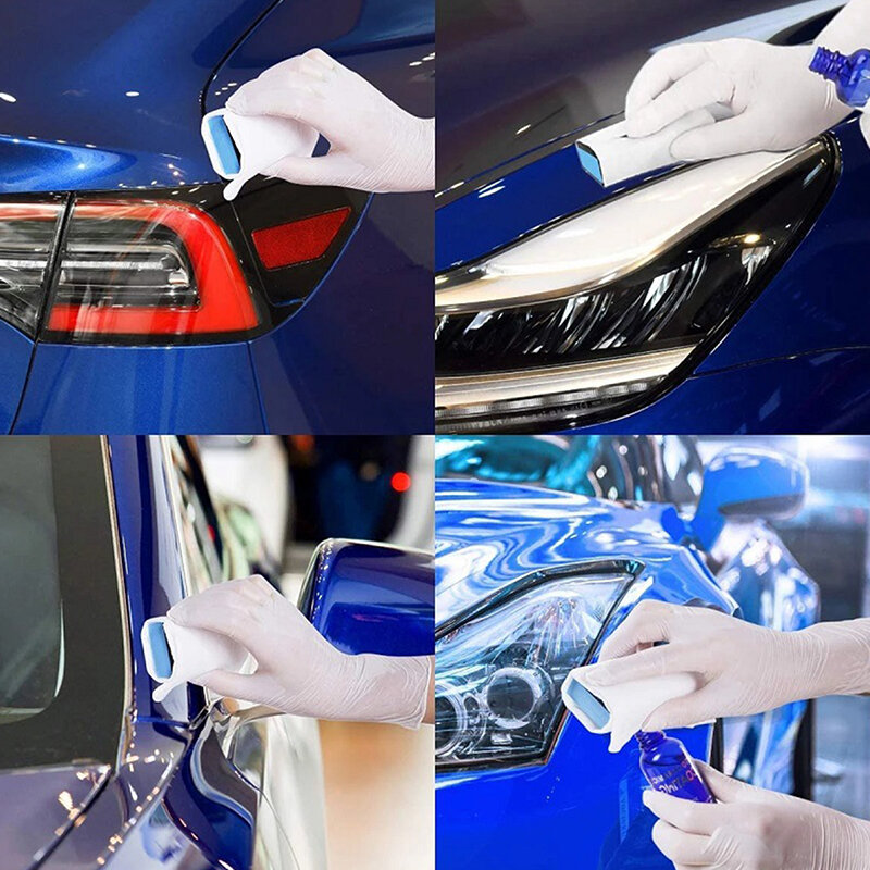 Capa de cerámica líquida para coche, juego de revestimiento de vidrio superhidrofóbico, antiarañazos, esmalte para el cuidado de la pintura líquida, 30ml, 9H