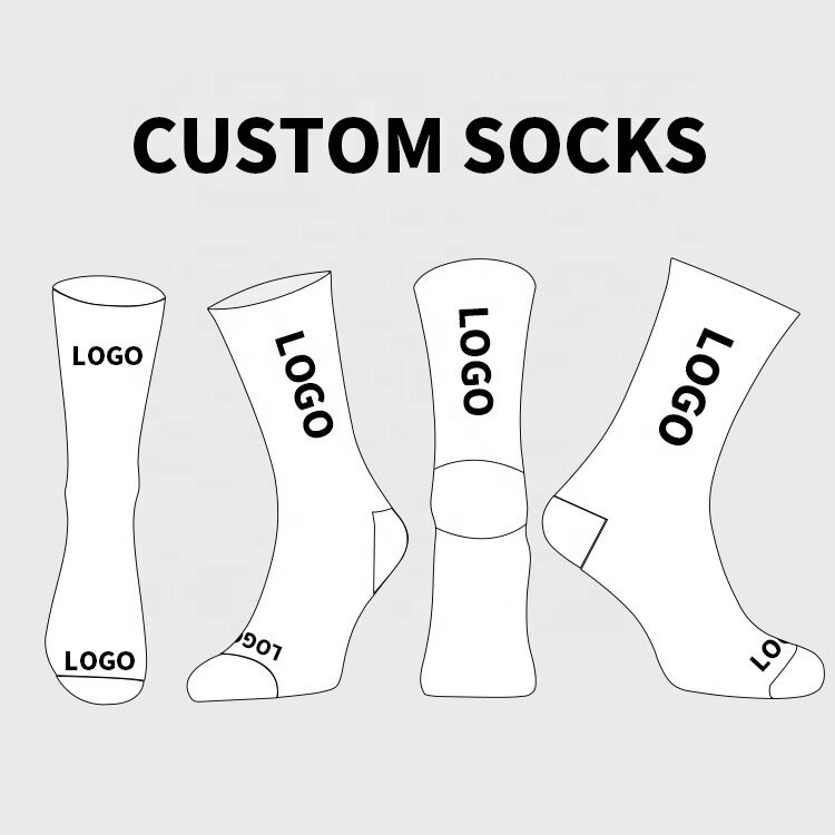 Oem personalizado impressão logotipo próprio designer de luxo algodão esportes sox meias feliz bebê engraçado tripulação bordado masculino meia