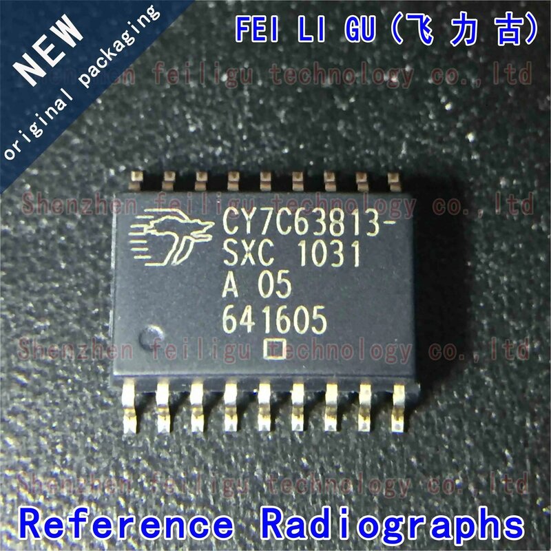 1 ~ 30PCS 100% Nouveau paquet CY7C63813 CY7C63813-SXC d'origine: SOP18 interface basse vitesse USB wilcontrmatérielle puce MCU