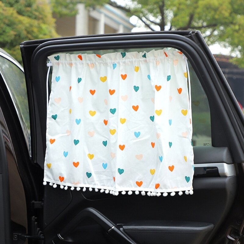 Car Window Sunshade Cover Cartoon Universal Side Window Sunshade UV-Protection
