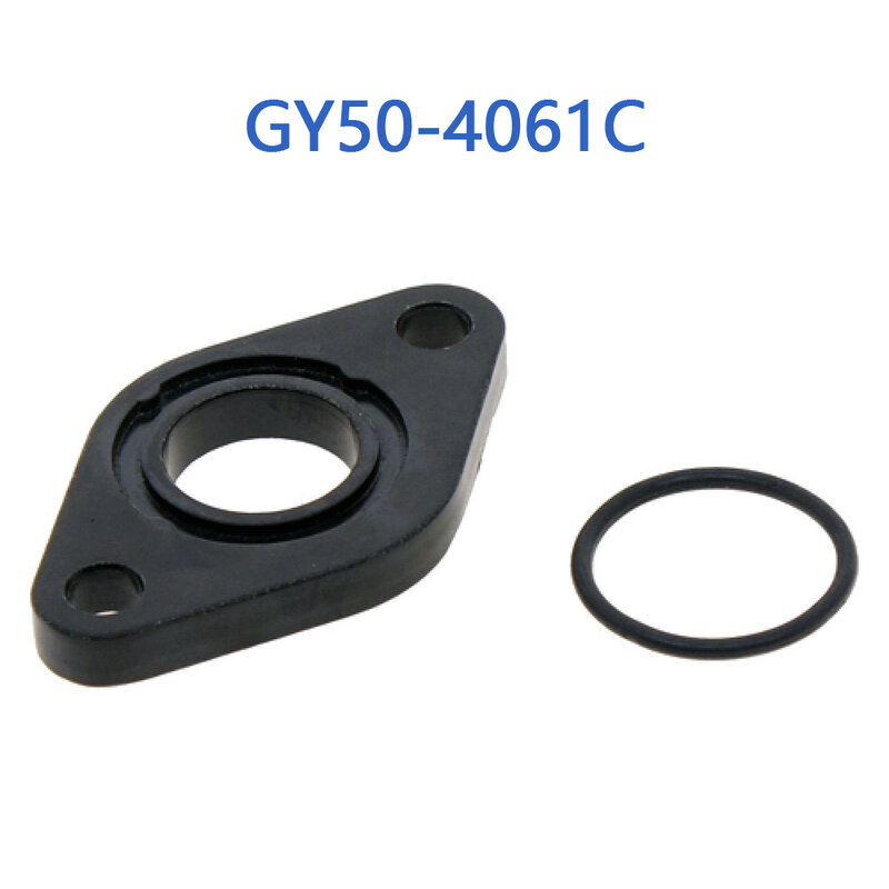 GY50-4061C GY6 50cc Intake Manifold Insulator untuk GY6 50cc 4 Stroke skuter Cina Moped 1P39QMB mesin