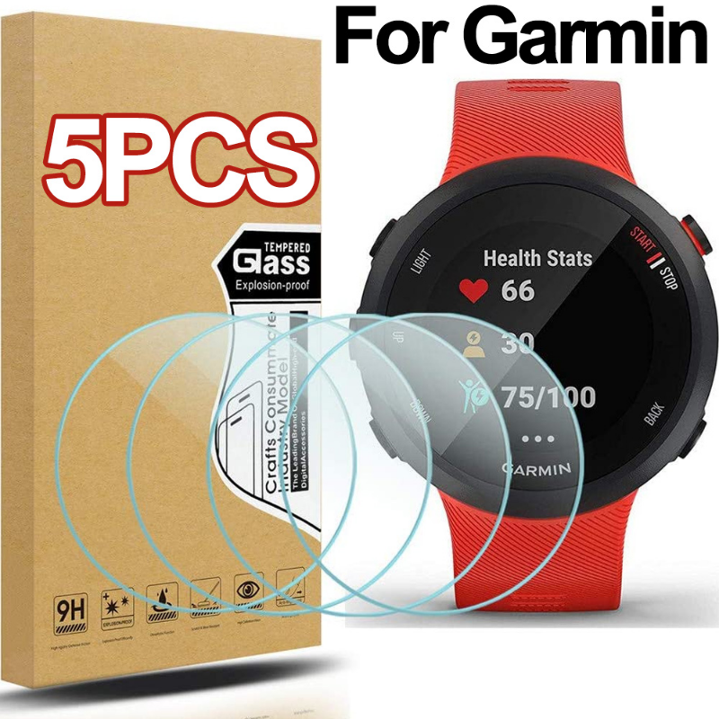 For Garmin Fenix 7 6 6S 6X 5 5S/Vivoactive 3/Forerunner 945 955 735XT/Garmin Enduro 2 Tempered Glass Screen Protector SmartWatch