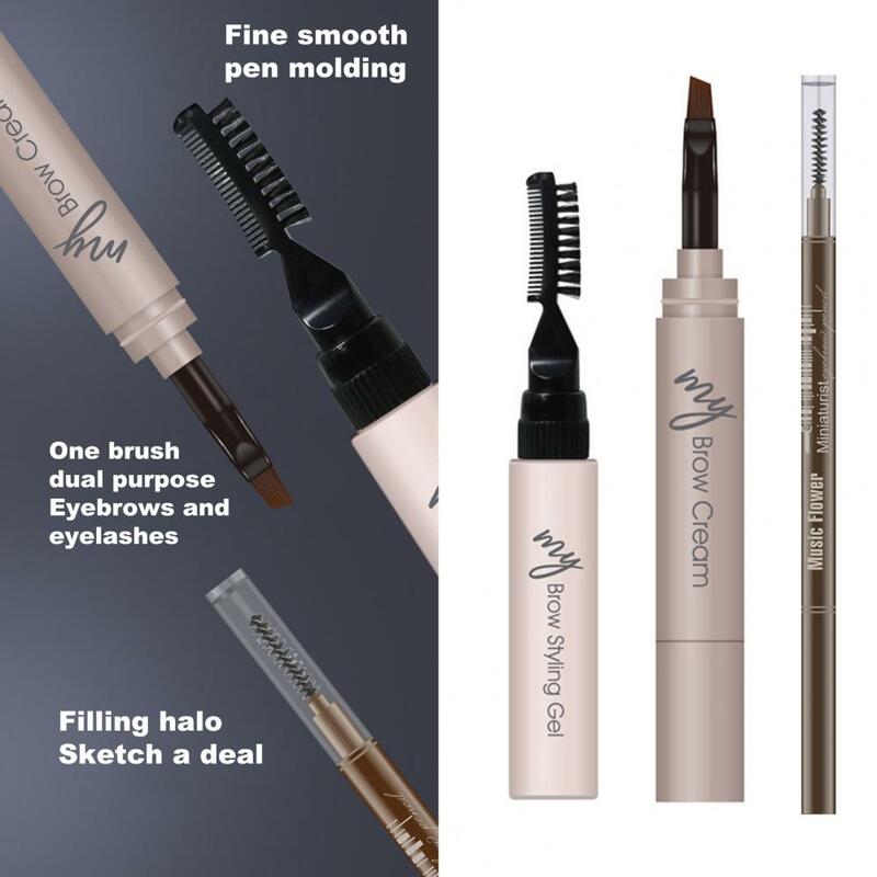 Sweat-Proof Multiple Colors Brow Cosmetics Makeup Tint Long Lasting Pencil for Beauty