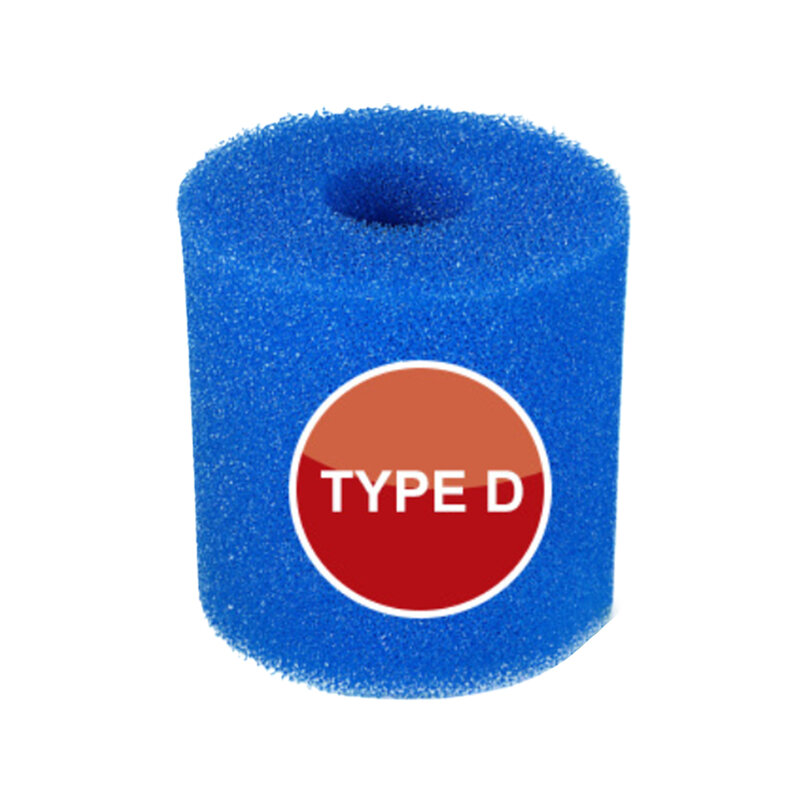 Губчатый фильтр для бассейна Intex, фильтр-губка, практичное качество, прочный, тип I/II/VI/D