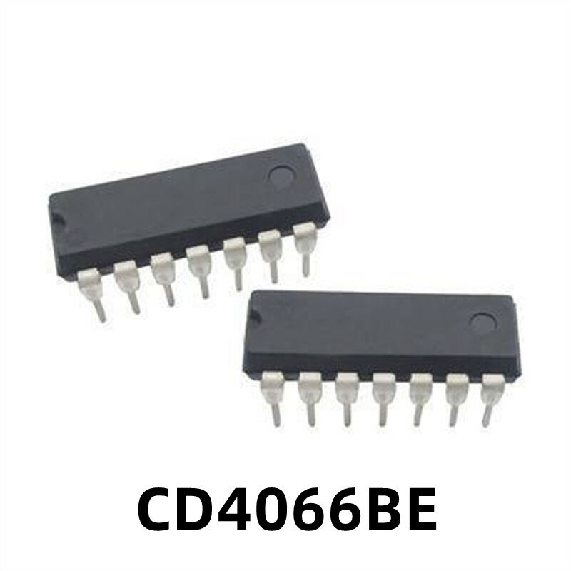 1PCS ใหม่ CD4066BE 4066 PDIP-14 4ช่อง Analog Switch ชิป