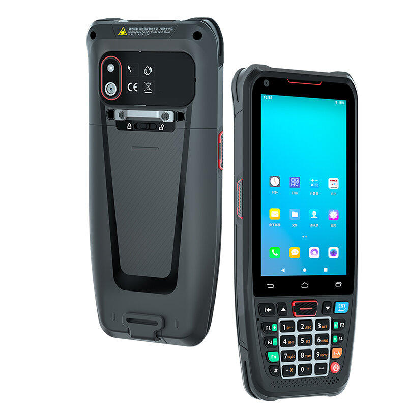 Android 10 Google GMS мобильный компьютер прочный портативный терминал Android PDA 2D сканер штрих-кодов PDAs