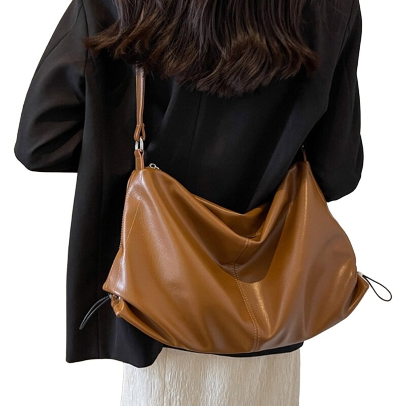 Sleek & Minimalists Pendlertasche, vielseitige Umhängetasche für Damen und Mädchen, Geschenk 517D