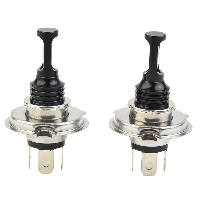 Accessories Replacement LED Bulbs Durable White H4 9003 HB2 High Low Beam High Quality Super Bright 2pcs 6000K