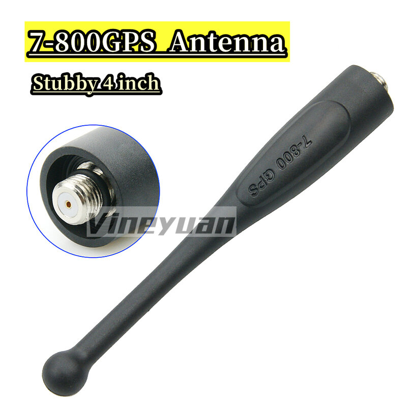 Antena 7-800 MHz z GPS NAR6595A dla Motorola APX 1000 APX 4000 APX 6000 APX 6000XE APX APX 7000 8000XE antena Stubby