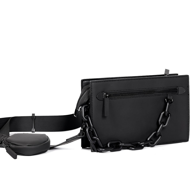 Сумка кросс-боди Мужская 2 в 1, Повседневная модная дизайнерская сумочка на ремне, мессенджер, квадратный клатч-конверт