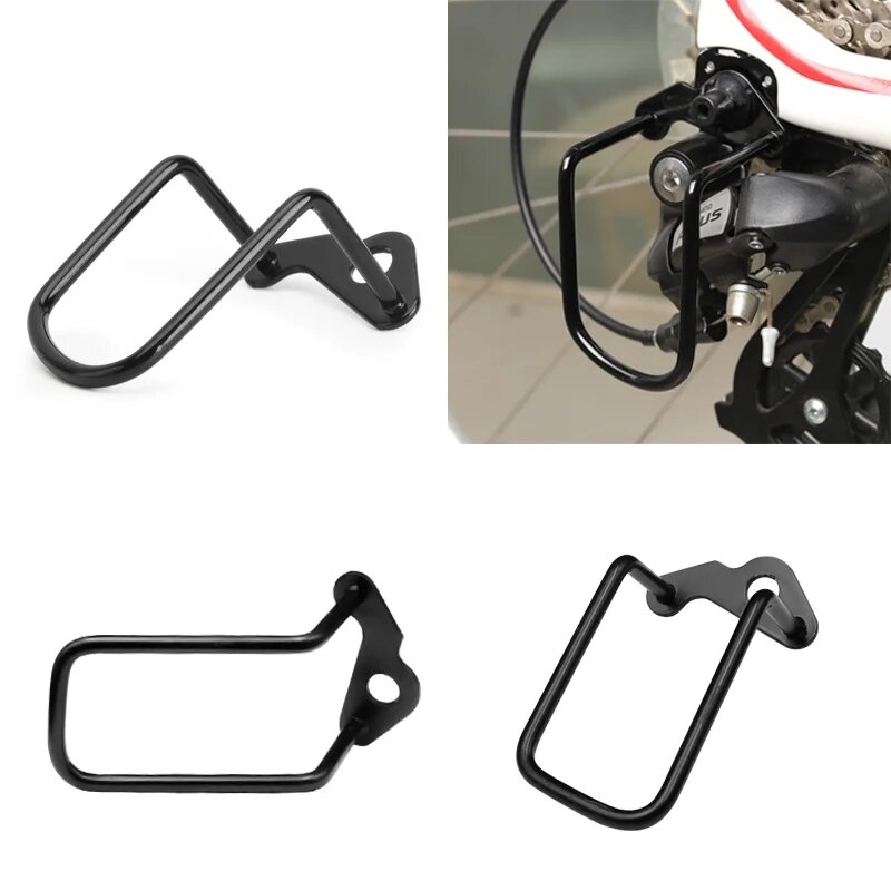 Adjustable Steel Sepeda Gigi Belakang Derailleur Jaringan Guard Pelindung Mountain Road Sepeda Transmisi Perlindungan RR7244