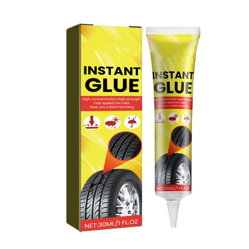 Klare Reifenreparaturkleber, Gummikleber zum Verkleben von Gummi und Gummi F0T1