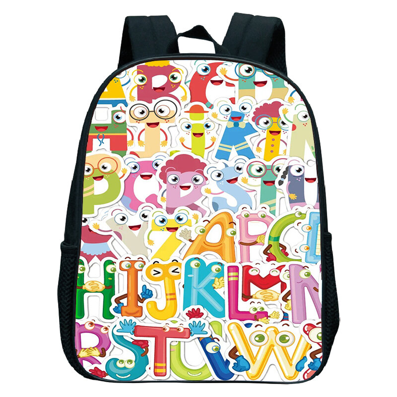 Mochilas ligeras para niños, mochilas escolares con estampado de dibujos animados, para preescolar, niños y niñas
