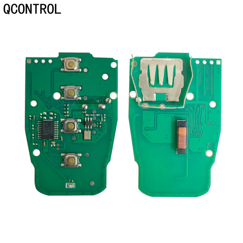 Qcontrol Auto Fernbedienung Smart Key 315/433/868MHz für Audi A4/S4/A5/S5/Q5