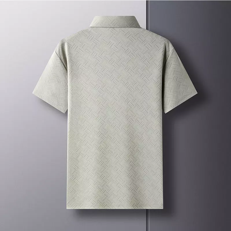 Camiseta de manga corta para hombre, camiseta informal, holgada, versátil, a la moda, de verano