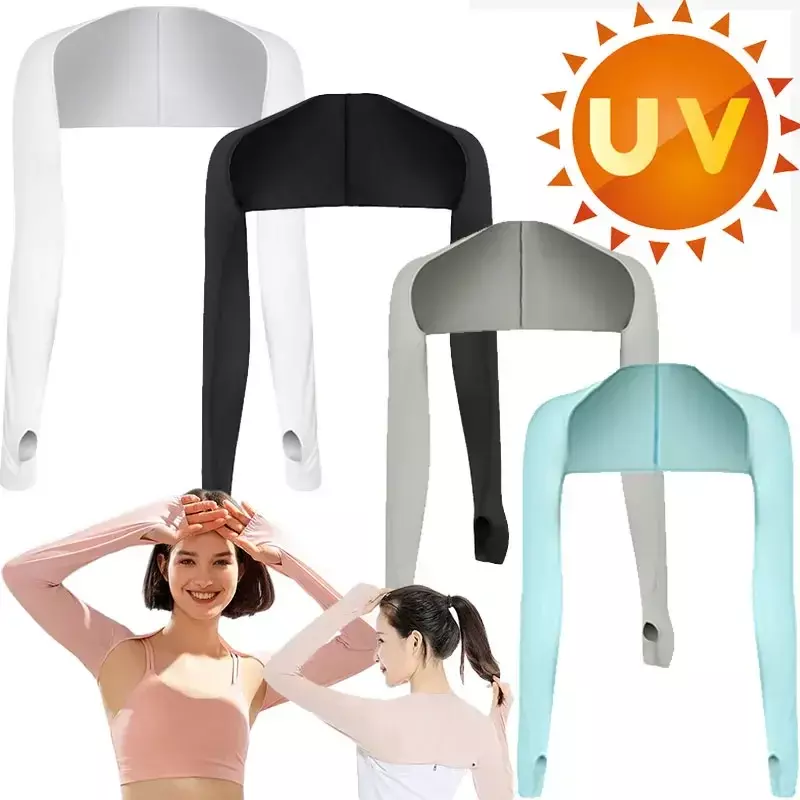 Manga de seda de hielo para hombre y mujer, protector solar ultravioleta, antideslizante, guantes de verano para montar al aire libre