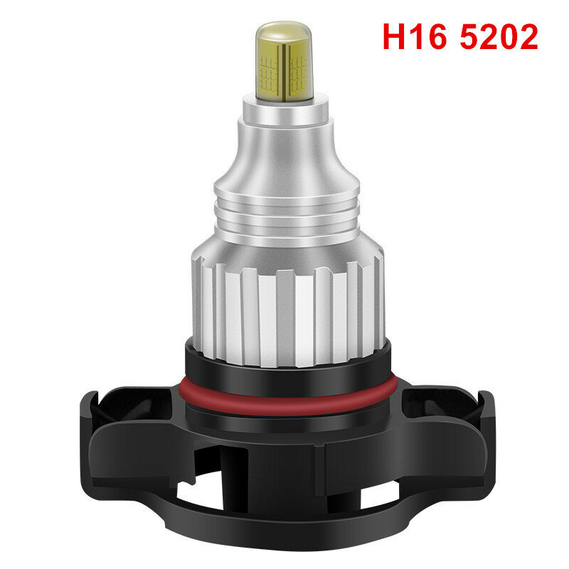 L8ไฟหน้ารถ LED 9005 H11 H7ขนาดเล็กเลนส์เครื่องฉาย360องศา4ด้านชิป H8 H11 H9 9005 9006 20W
