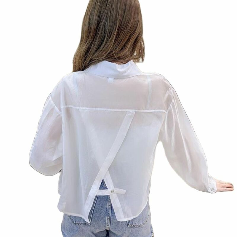 3XL damskie wiosenne jesienne bluzki koszule damska moda na co dzień z długim rękawem z kołnierzem nadruk smoka bluzy bluzy G2773