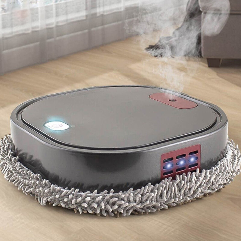 Intelligent Sweeping Robot Vacuum Cleaner Dry And Wet Mop Rechargeable Humidification Spray Automatic Induction Strong Cleaning