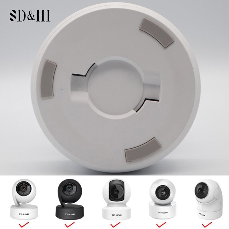 Security Camera Base Bracket Smart Camera with Screws Sticking Hoisting Wall Hanging Inverted Installation Stand