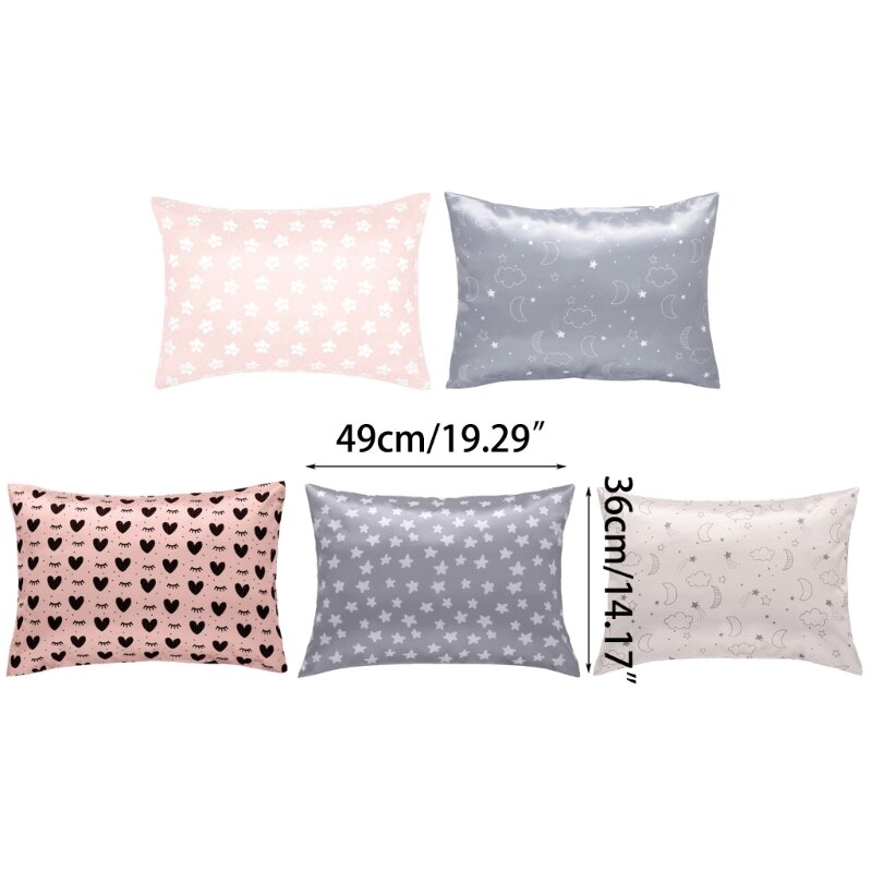 Baby Pillowcases 36x49cm Soft Breathable Pillowcase for Kids Bed Pillow Covers 0
