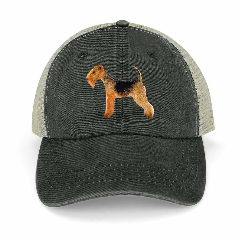 Lakeland Terrier-Sombrero de vaquero para mujer y hombre, gorra de bola, sombrero occidental de Golf, camionero, visera de playa