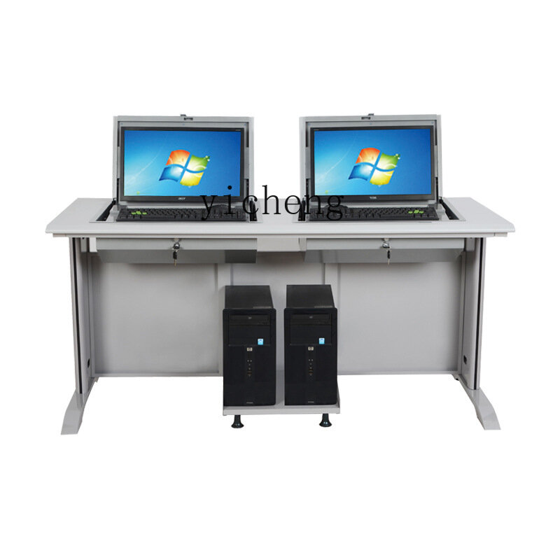 ZWS โต๊ะคอมพิวเตอร์นักเรียนศูนย์ข้อมูลคอมพิวเตอร์โต๊ะมัลติมีเดียโต๊ะคอมพิวเตอร์ห้องเรียนใหม่