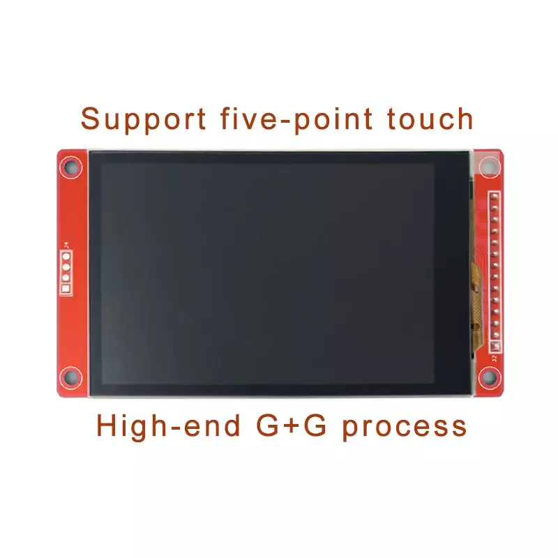 Écran d'affichage TFT LCD série de 3.5 pouces avec panneau tactile, pilote IC ILI9488, prise en charge ent.com, GT911