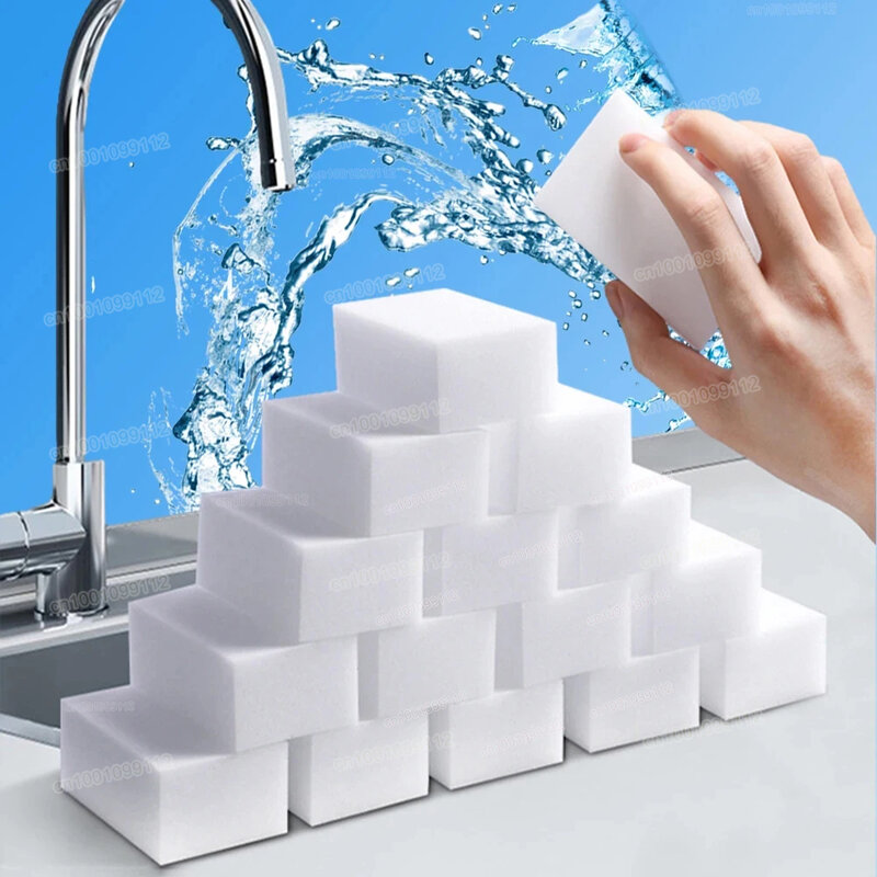 Spons melamin spons ajaib penghapus pembersih spons pembersih untuk alat pembersih dapur kamar mandi 10*6*2cm