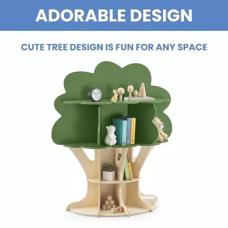 Bookshelves for Kids Is A Powerful and Fun Tree-shaped Bookcase for Boys and Girls