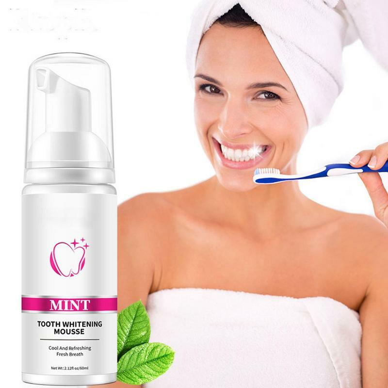 Whitening Toothpaste Teeth Cleansing Mousse Removes Stains Repair Hygiene Mousse Whitening And Staining Teeth New