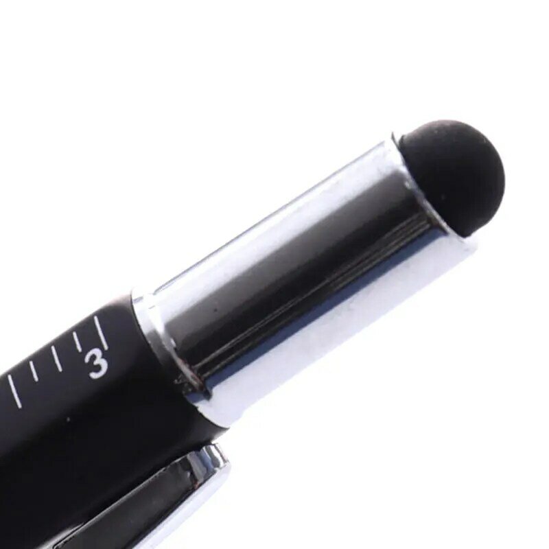6in 1 multifuncional esferográfica caneta chave de fenda capacitiva touch screen régua