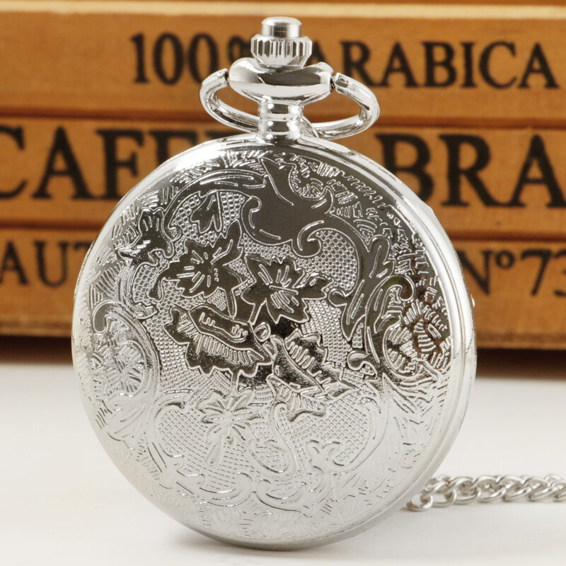 Relógio de bolso de quartzo para mulheres e homens, lembrança vintage ouro oco, aranha design, presente, moda, personalidade