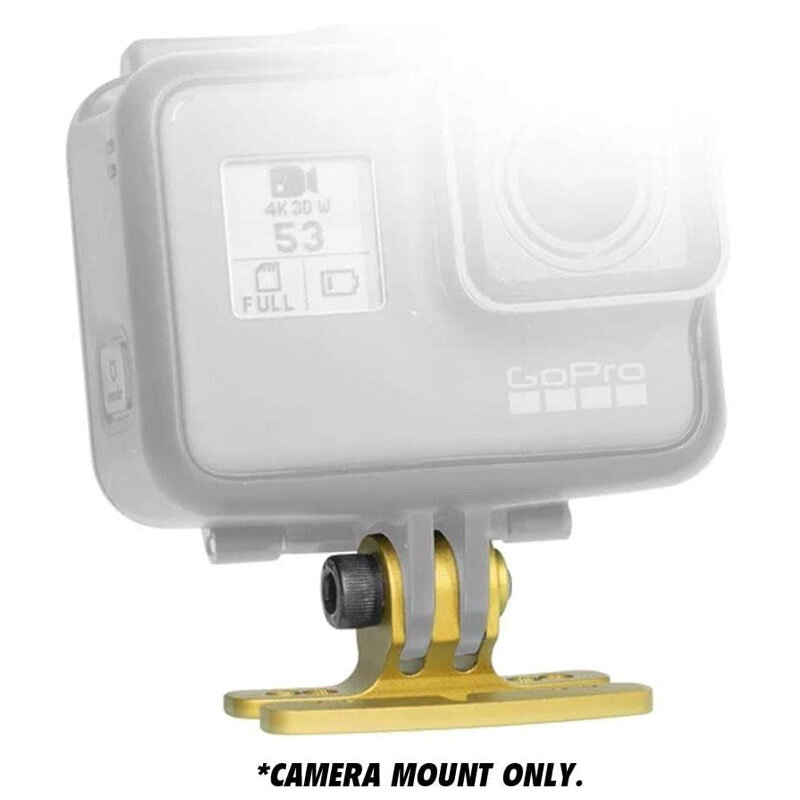 Goggle GoPro Hero 5 & 7 supporto per fotocamera metallo alluminio Dye i4 i5 Empire GI Sportz virtual Mounts adattatore per maschera Paintball nero rosso oro