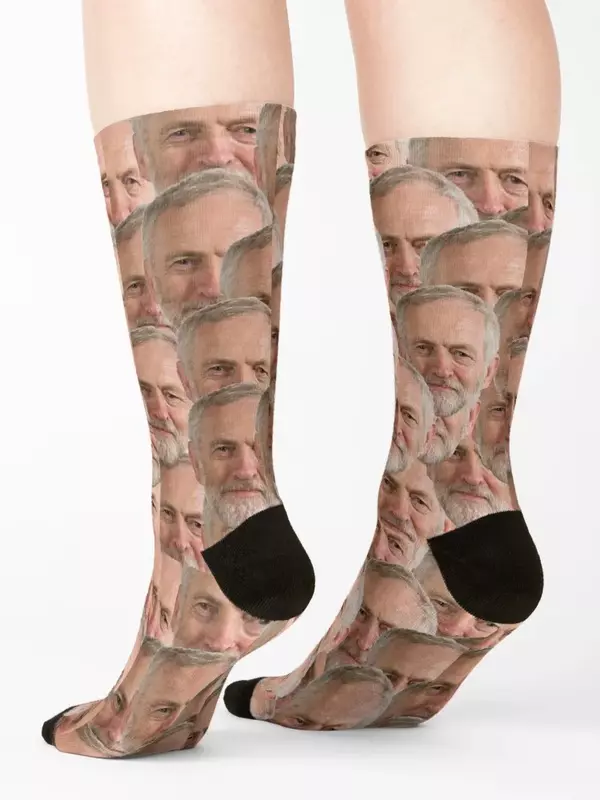 Kaus kaki Jeremy Corbyn kaus kaki musim dingin pendek Hadiah stoking kaus kaki wanita pria